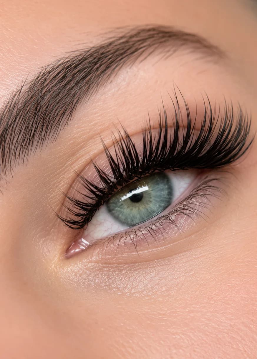 Úprava a barvení obočí, lash lifting, laminace i prodloužení či doplnění řas