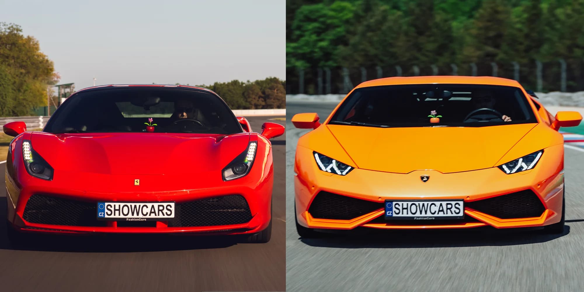 Jízda ve 2 supersportech: Ferrari, Lamborghini, Porsche, Mustang i Subaru