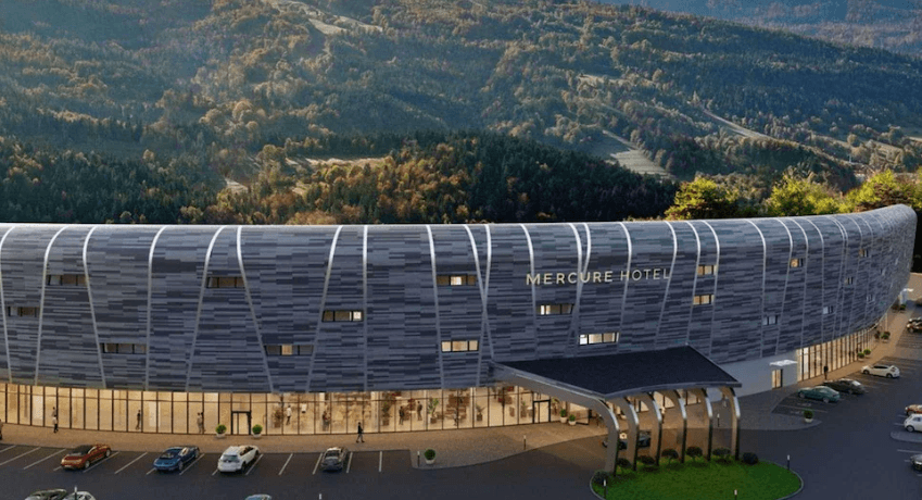 4* hotel Mercure Szczyrk, snídaně, wellness, pro 2