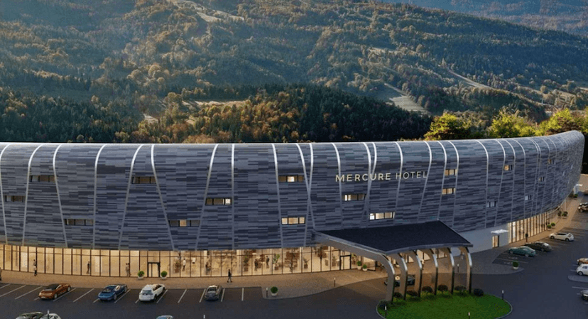 4* hotel Mercure Szczyrk, snídaně, wellness, pro 2
