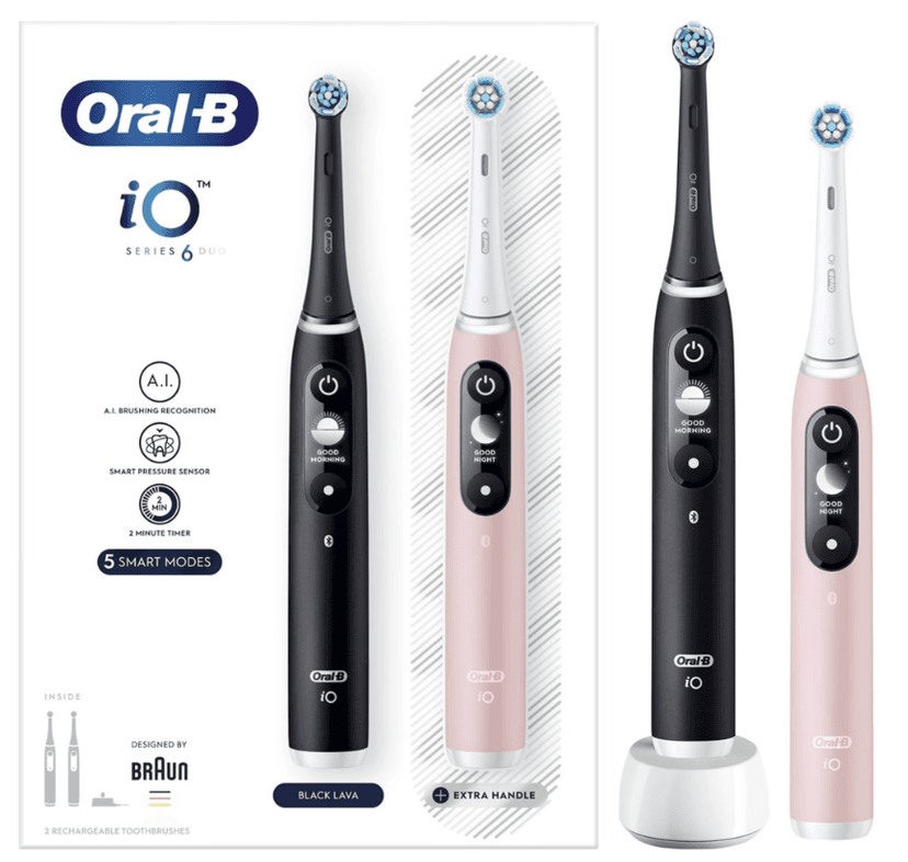 2x magnetický zubní kartáček Oral-B iO Series 6