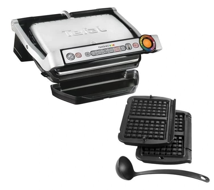 El. gril Tefal OptiGrill+ 30x20 cm, 6 prg