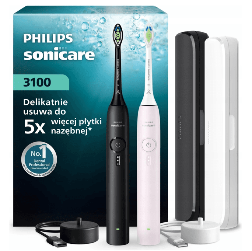 2x el. zubní kartáček Philips Sonicare, 31000