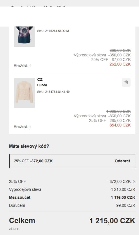S.Oliver - extra sleva 25% na výprodej