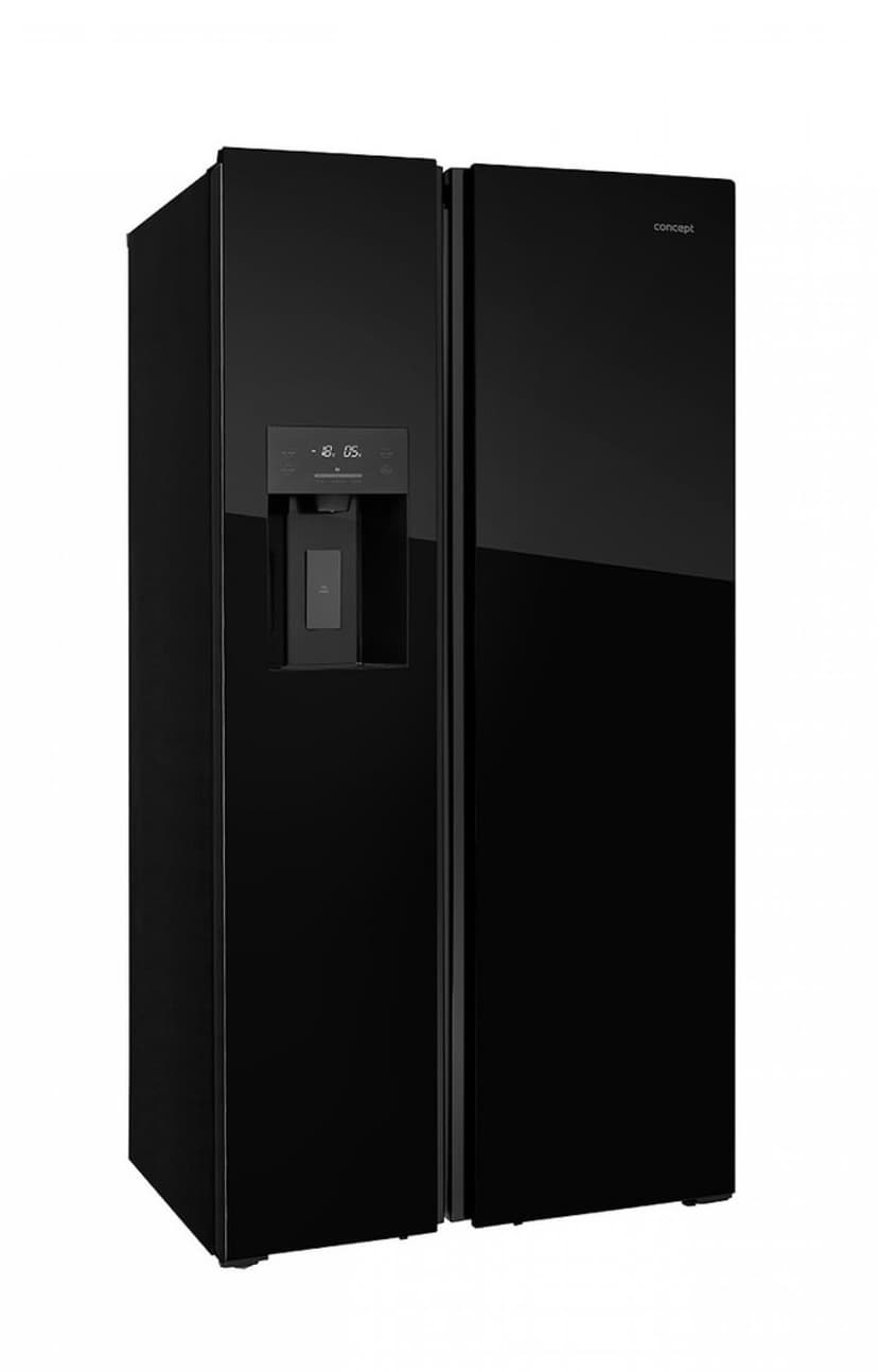 Americká lednice Concept, led, tříšť, voda, 178 cm