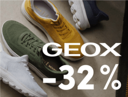 Sleva 32% na značku GEOX