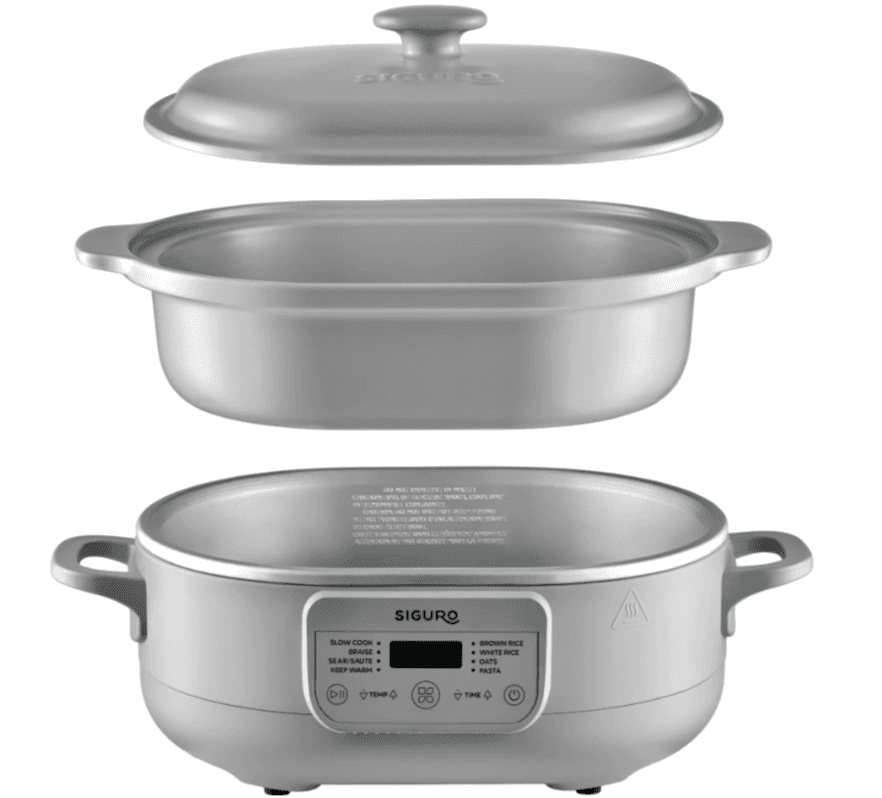 Pomalý hrnec Siguro, 3,8 l, 8 programů