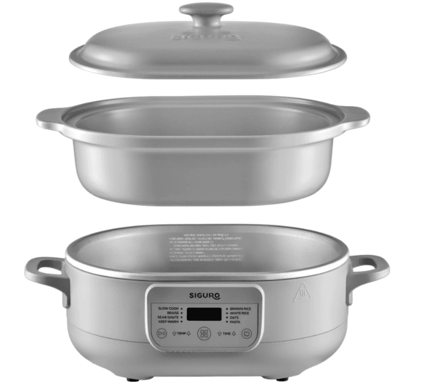 Pomalý hrnec Siguro, 3,8 l, 8 programů