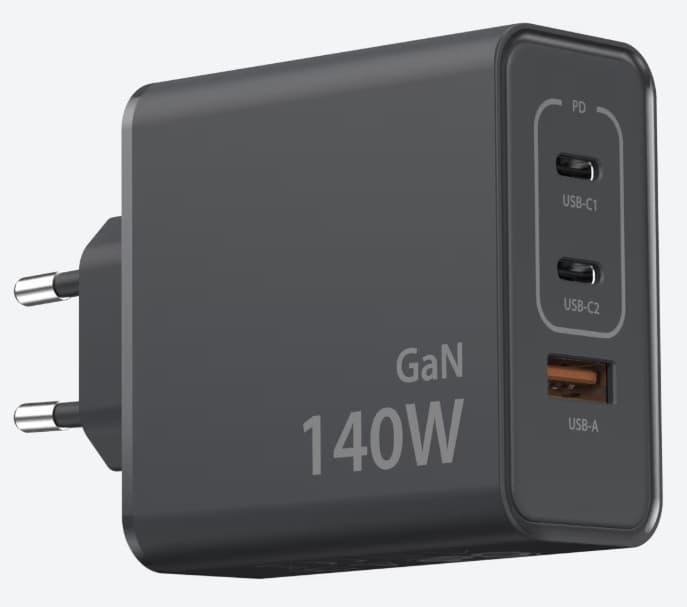 USB síťová nabíječka Sitecom GaN, 140 W