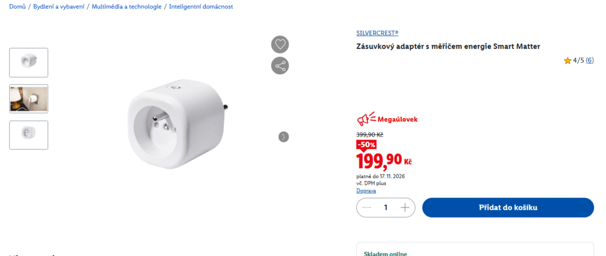 Chytré vnitřní zásuvky 