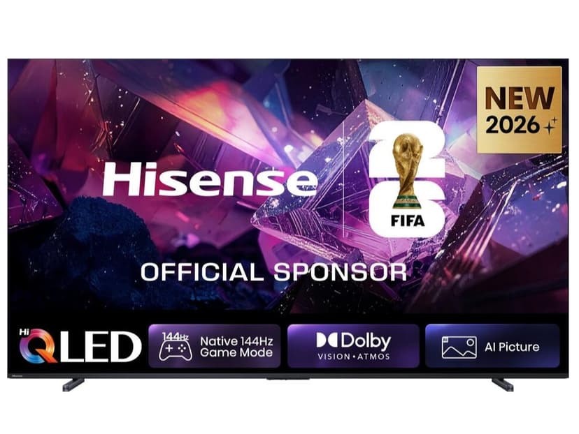 QLED 4K TV, Atmos, 100 Hz, 254 cm, Hisense