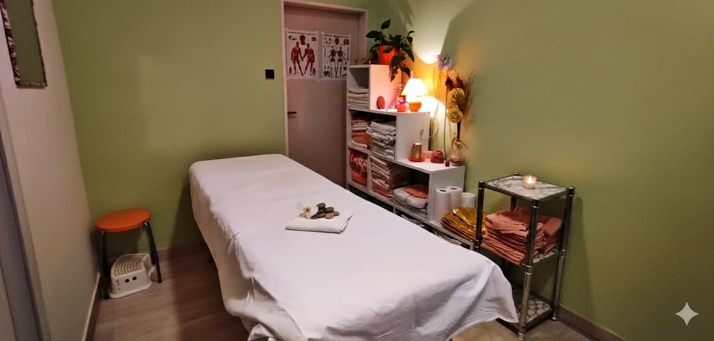 Klasická masáž zad a šíje aroma olejem dle výběru v délce 60 minut