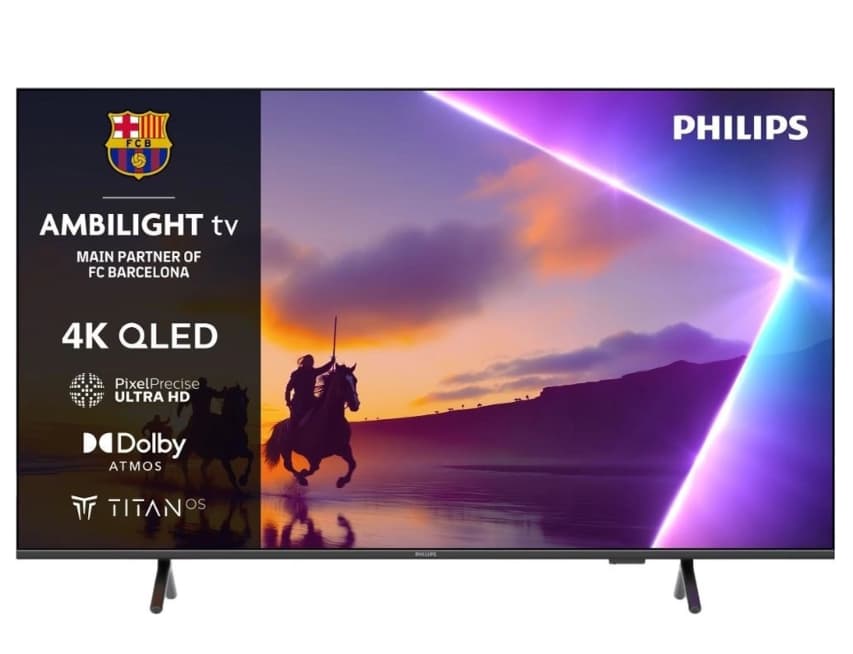 QLED 4K TV Ambilight, Atmos, 164 cm, Philips