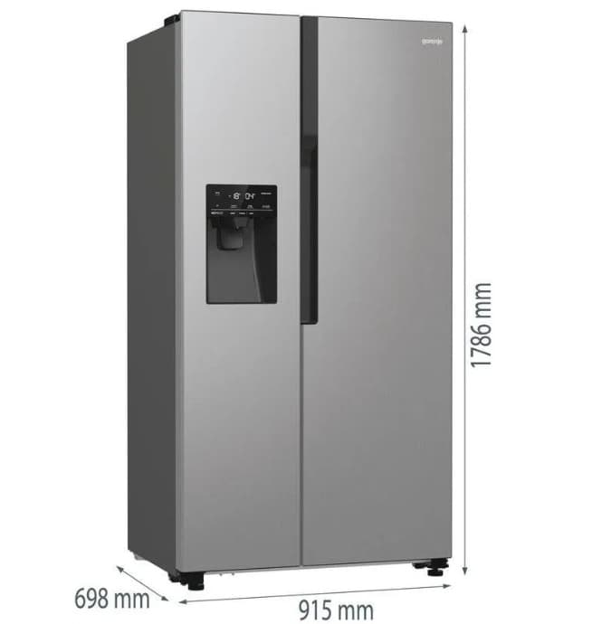 Americká lednice Gorenje, led, NoFrost, 179 cm