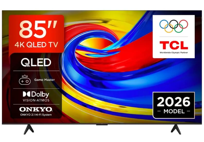 4K Google TV, Atmos, 214 cm TCL