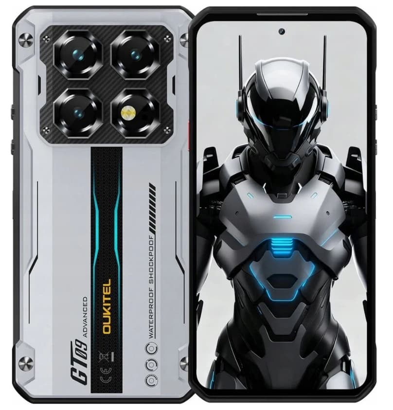 Oukitel 8x 2,5 GHz, 16/512GB, 7,2", odolný