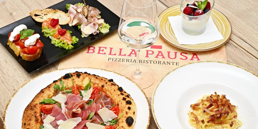 Italské degustační menu u Staroměstského náměstí pro 1 nebo 2 osoby