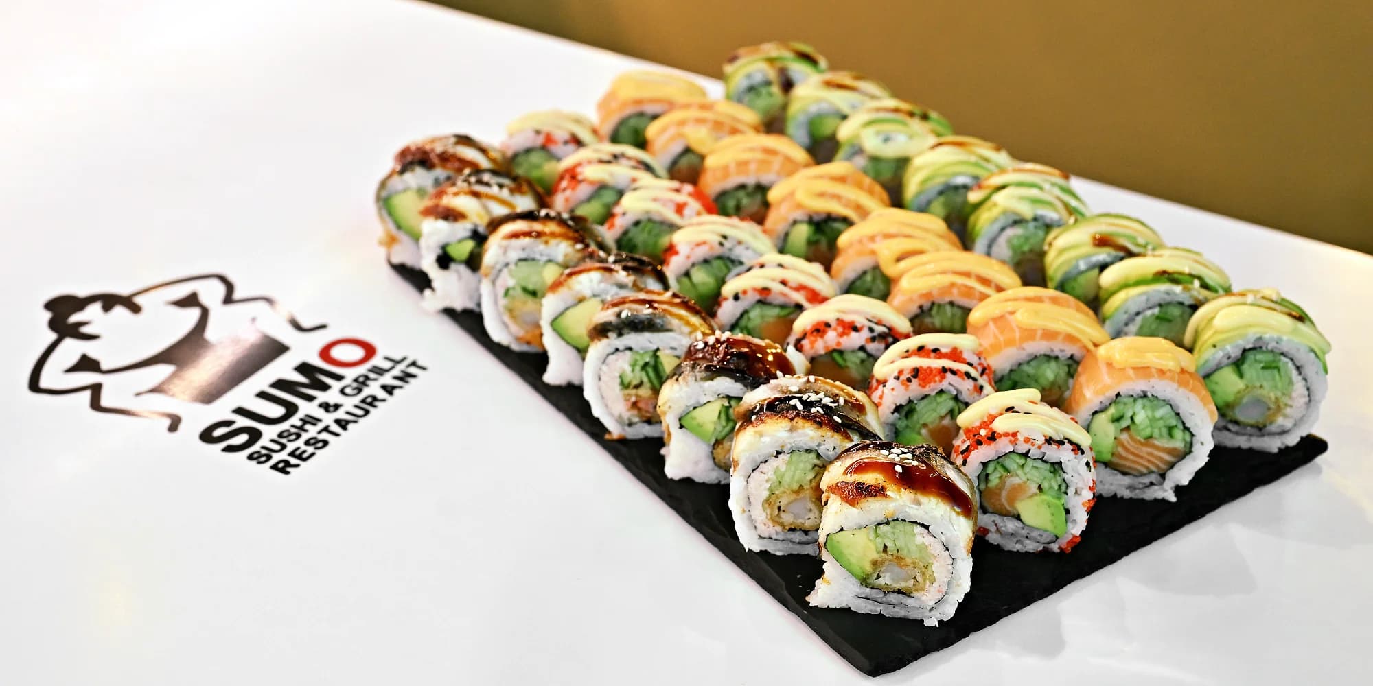 Running sushi v OC Letňany: hodina a půl all you can eat pro 1-2 osoby