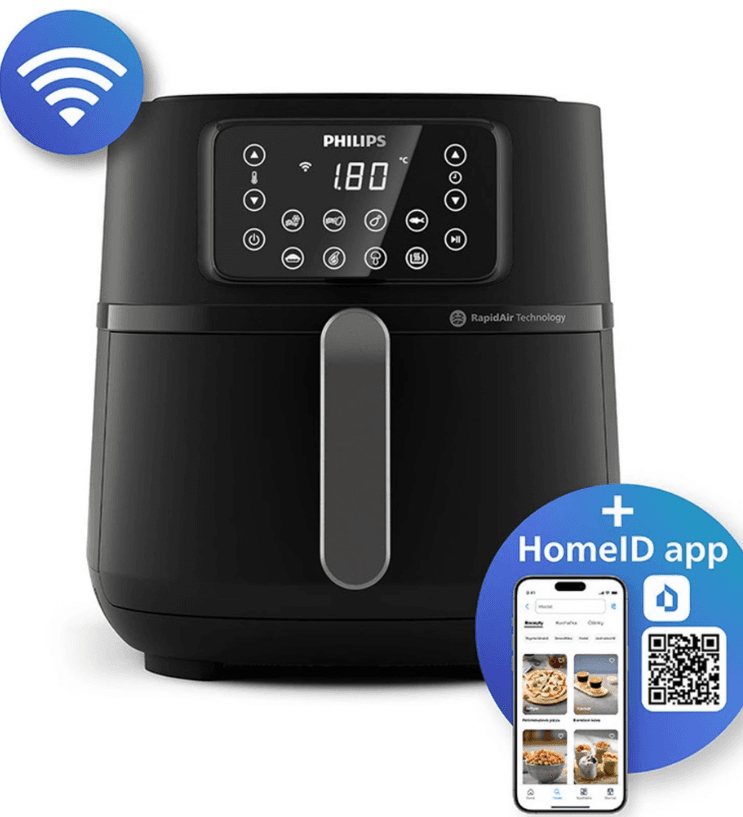 Airfryer Philips 16v1, XXL, 8 programů, Wifi