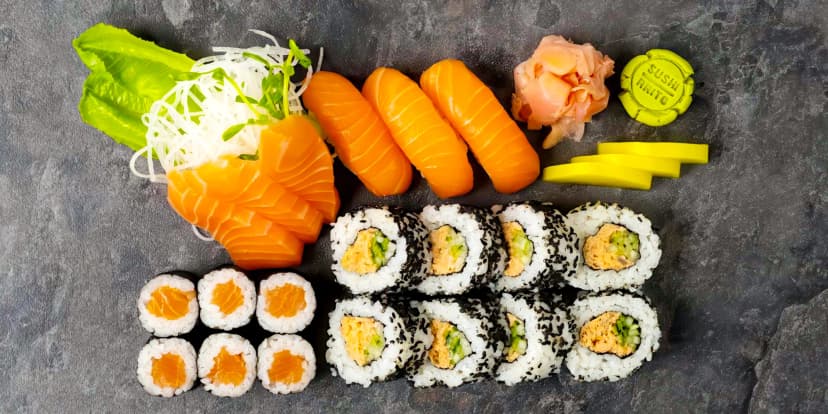 Voucher v hodnotě 300-1 000 Kč na celou nabídku asijské restaurace Sushirrito