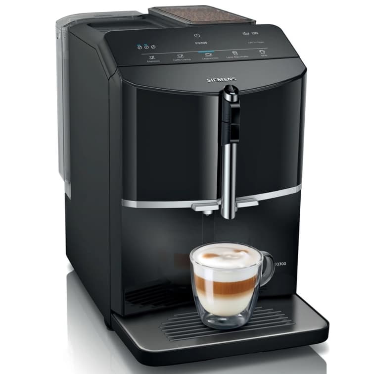 Automatický kávovar Siemens, mlýnek, 15 bar, dotyk
