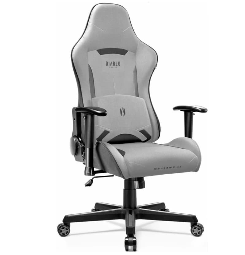 Herní křeslo Diablo Chairs X-STARTER Šedá