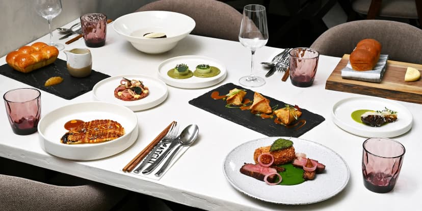 Luxusní Asie v centru Prahy: 11chodové degustační menu v Katchi