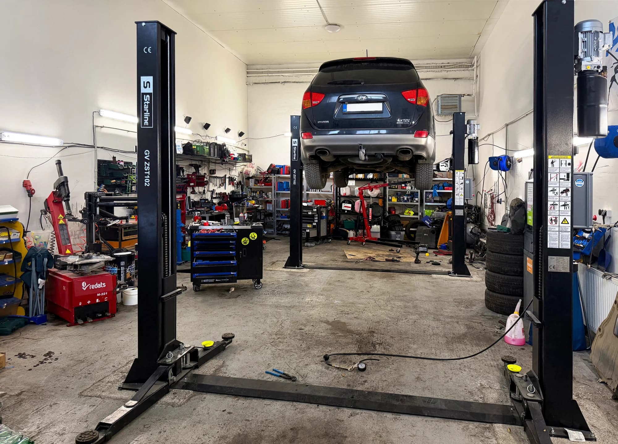 Vybavte své auto na další roční období: kompletní přezutí plechových i alu disků, do velikosti 20"