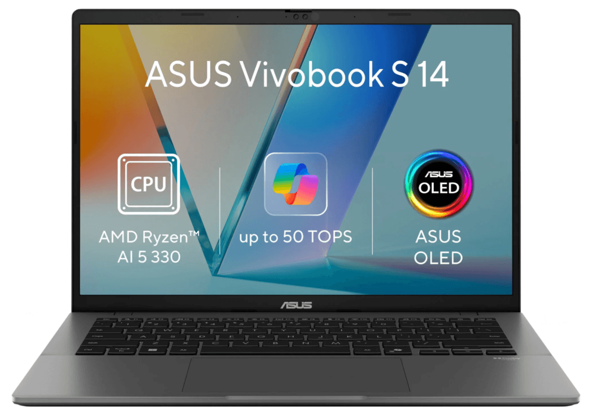 Asus 4,5 GHz, 32/512GB, 14", 1,4 kg