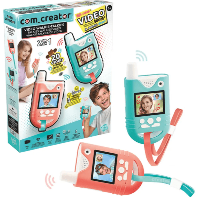 2x  video vysílačka pro děti, 300 metrů, USB