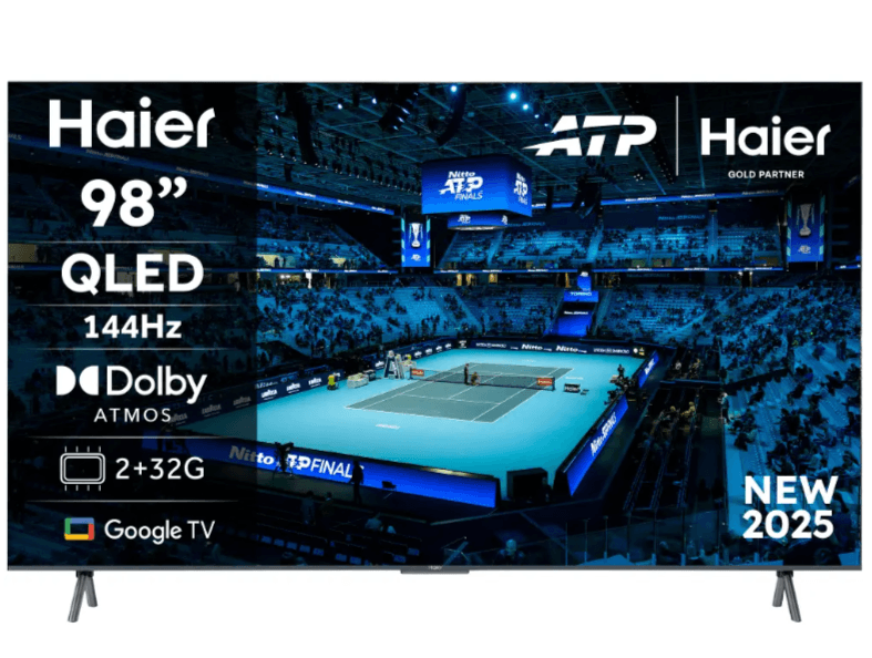 4K QLED Google TV, Atmos, 247 cm, Haier