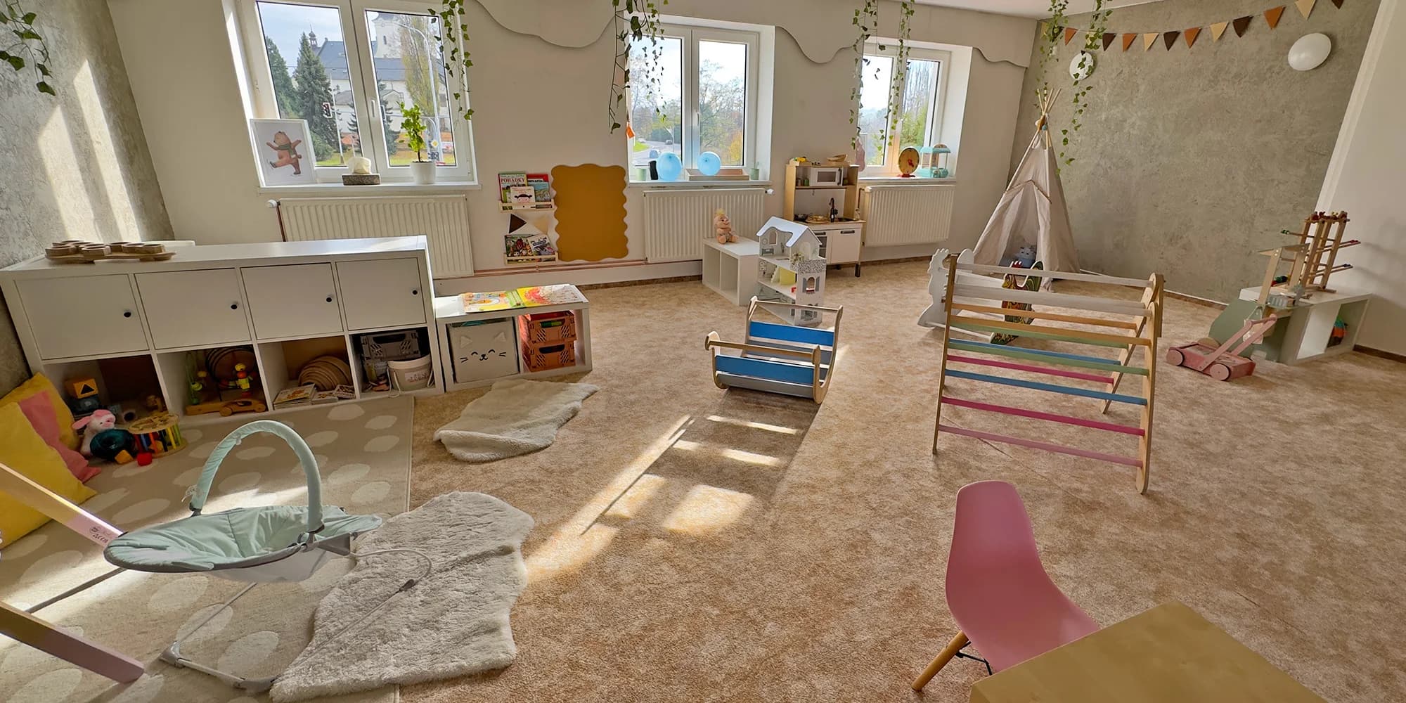 Vstupy do Montessori herničky na 1 hodinu, dopoledne i celý den