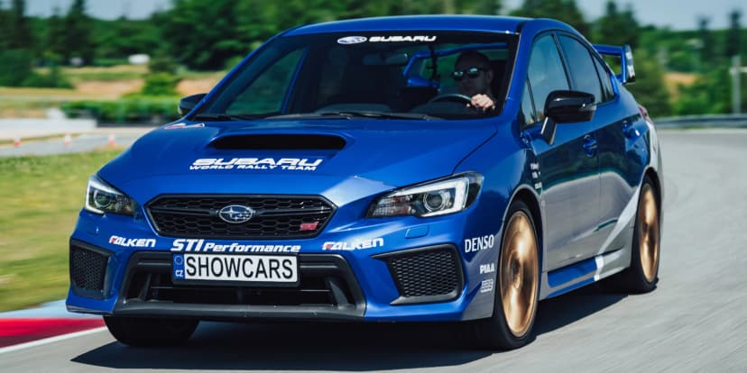 Parádní jízda žihadlem Subaru Impreza WRX STI: 20–60 minut