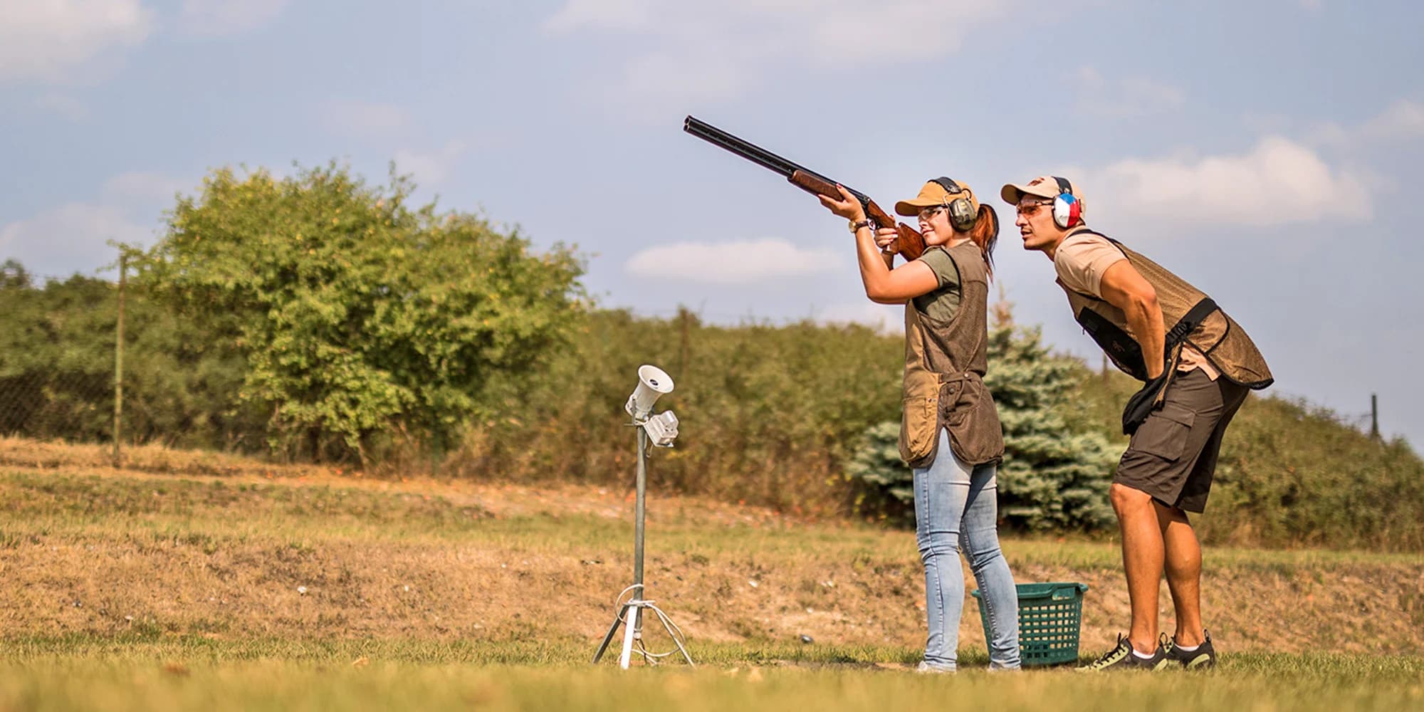 Sportovní střelba na asfaltové terče pod dohledem profesionálního instruktora pro 1 či 2 osoby