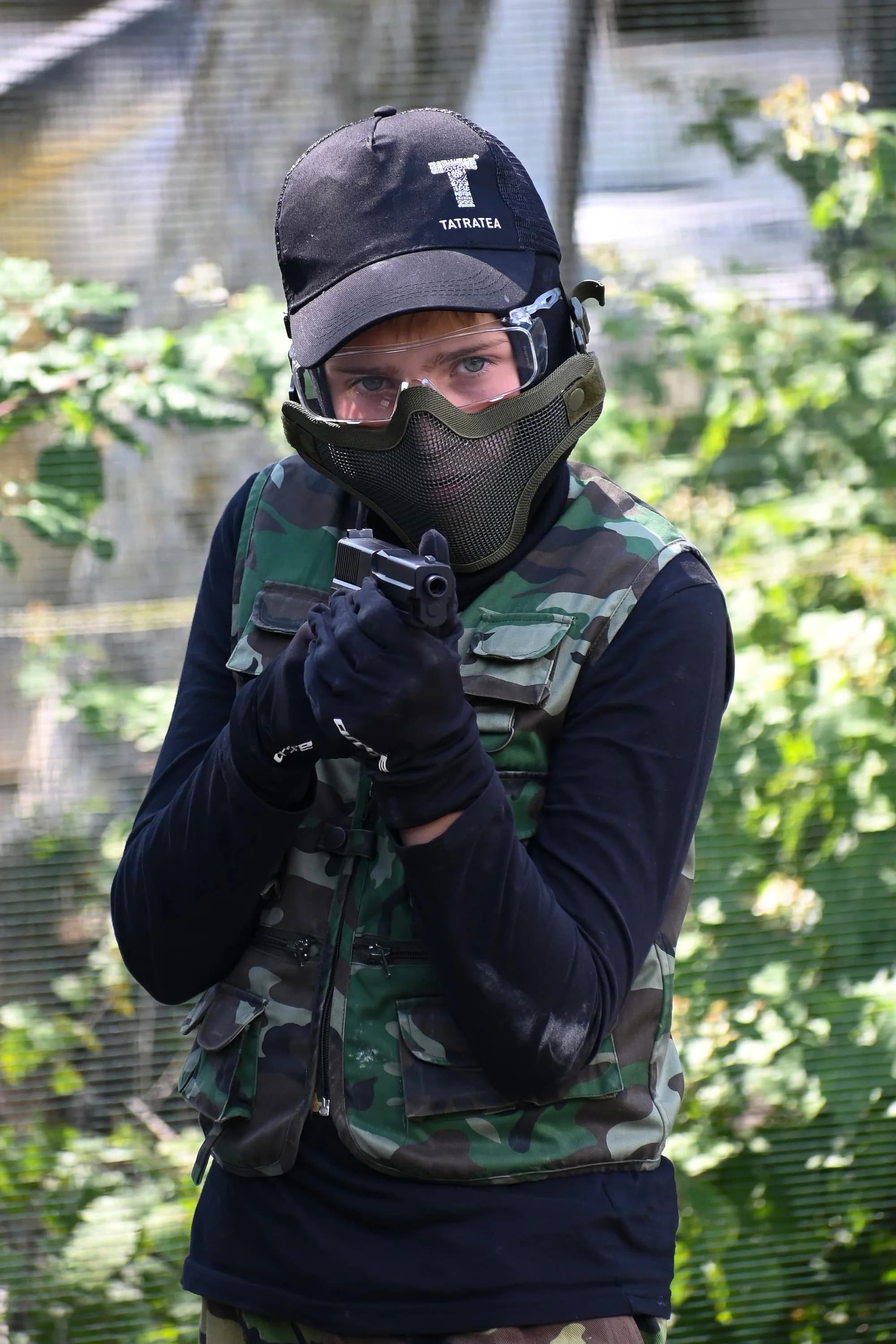 Příměstský airsoftový tábor pro děti od 9 do 17 let: bezpečná akční zábava v přírodě
