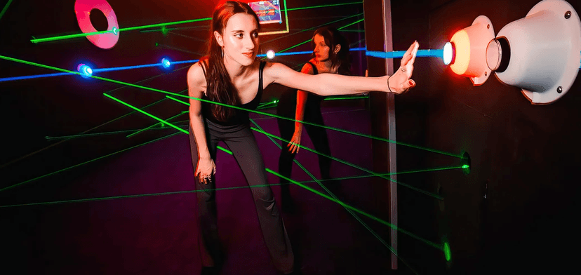 Základní vstup do Laser Labyrinth na 1 hru pro 1 hráče