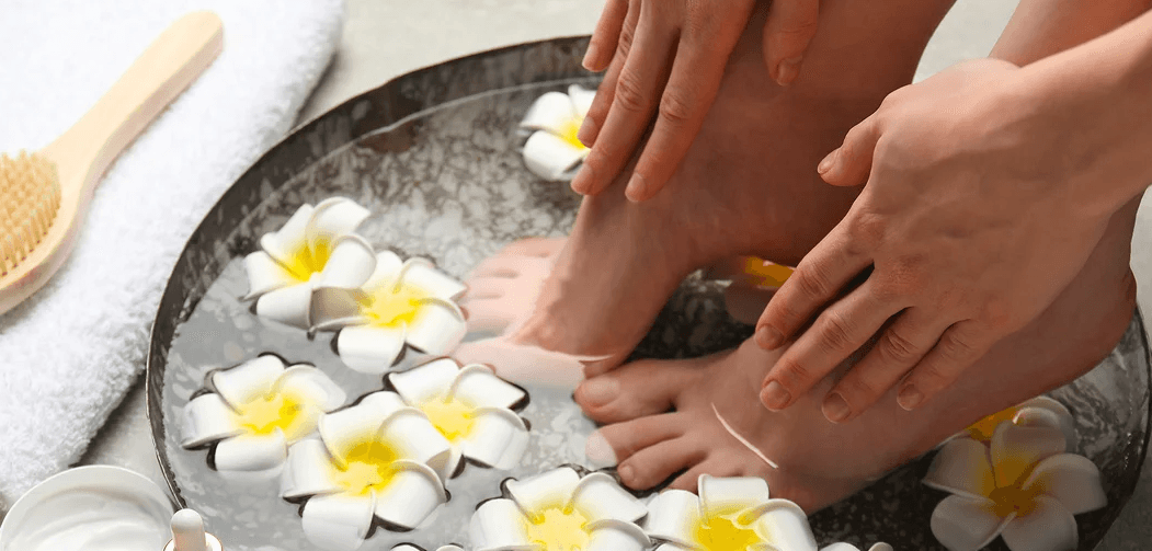 Mokrá pedikúra pro 1 osobu