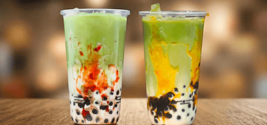 1× Bubble Coffe (500 ml) 