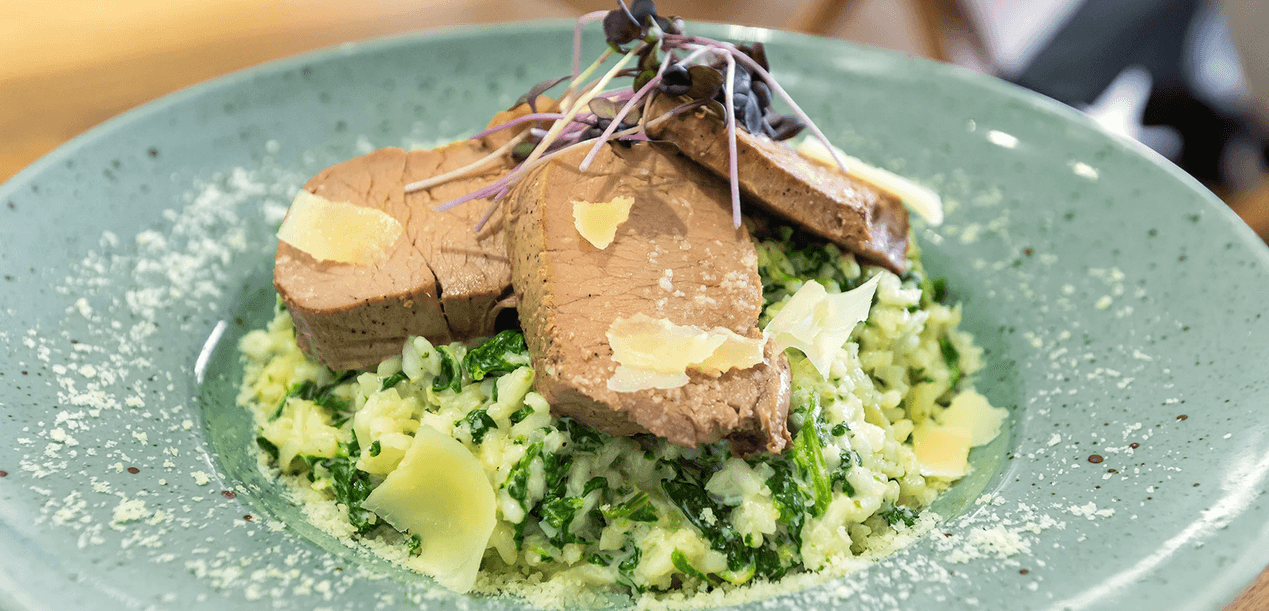 Tříchodové italské menu s rizotem, panenkou a proseccem pro dva