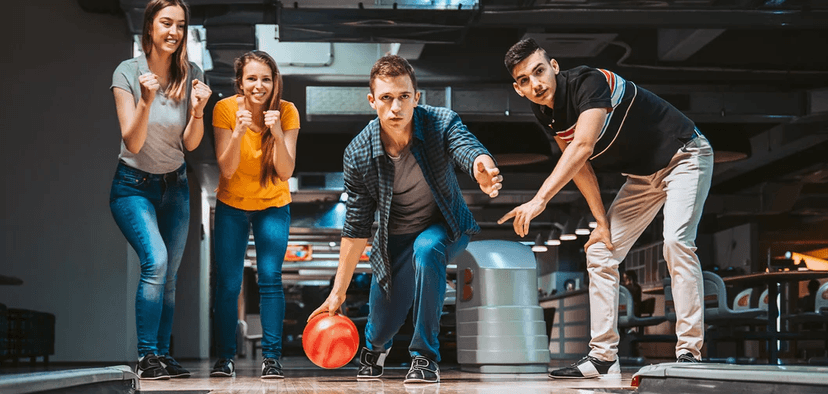 1 hod. bowlingu a 2× mojito 