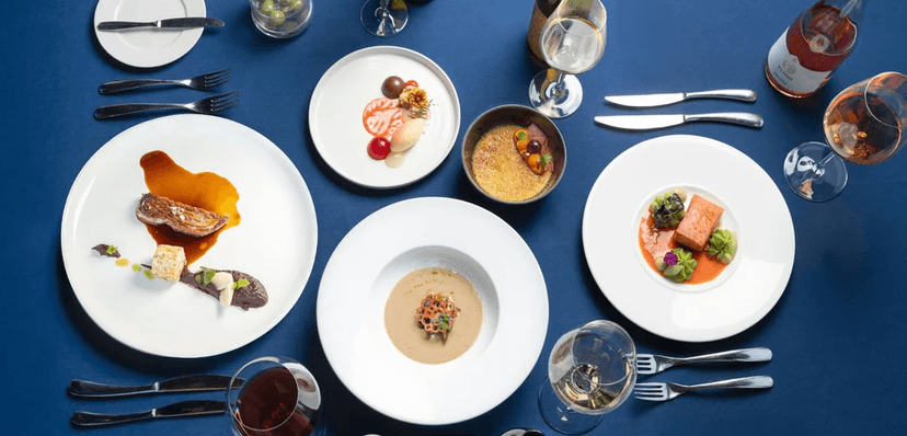 5chodové degustační menu v restauraci Oblaca pro 2 osoby 