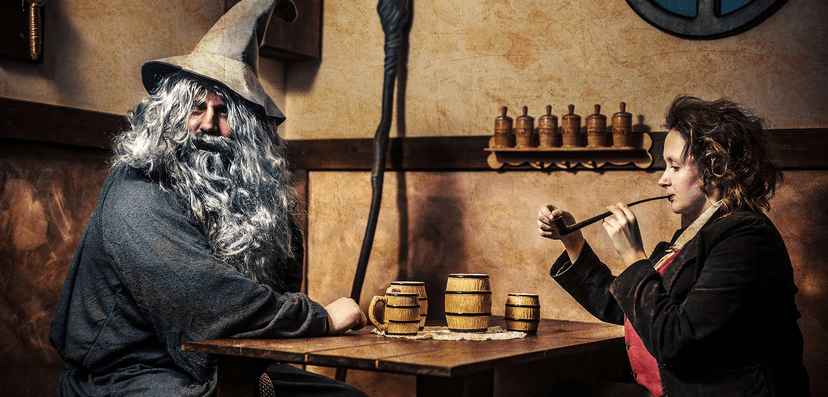 Úniková hra Hobití nora: 60 minut originální zábavy až pro 5 milovníků fantasy 