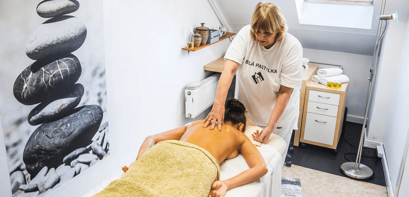 Masáž od certifikovaných nevidomých masérů