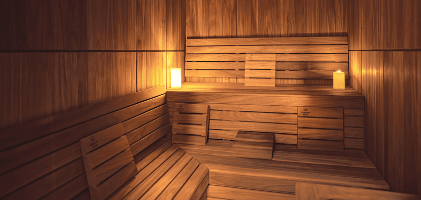 Privátní wellness na 90 minut: finská sauna a vířivka pro 2–8 osob