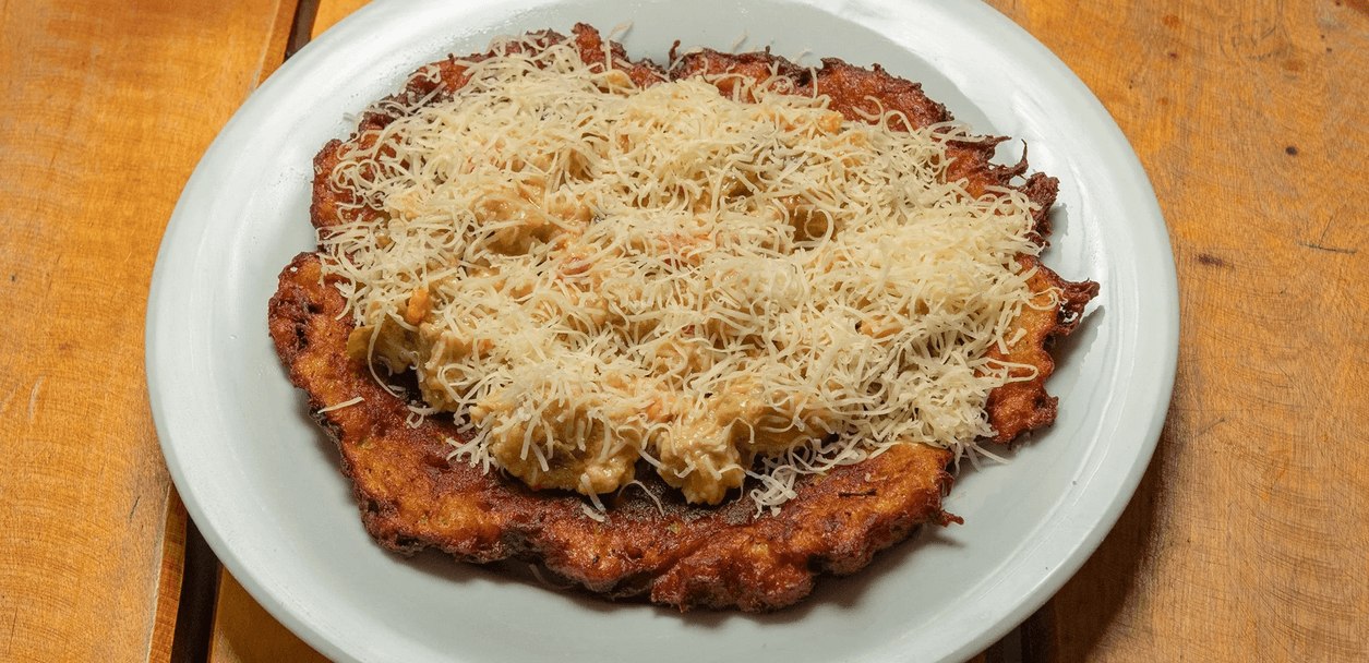 Bramborové placky s ohnivou směsí 