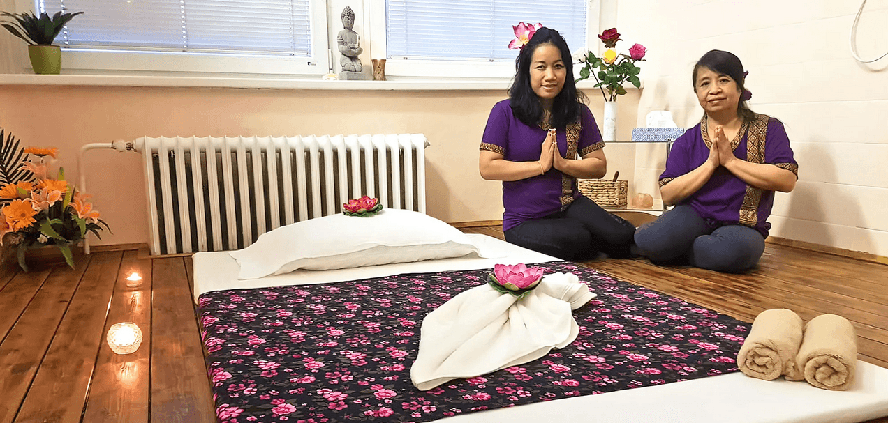 Thajské masáže v délce 60 či 90 minut: klasická i relaxační olejová 