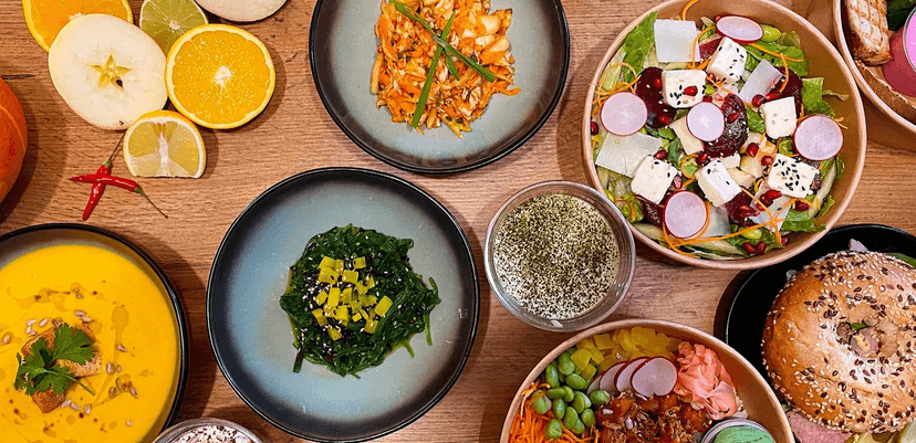 Polévka a bagel pro 2 osoby 