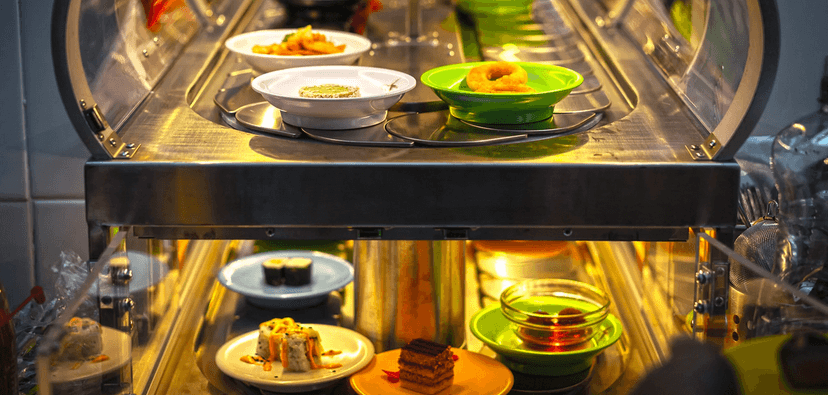 Neomezená konzumace running sushi po dobu 1,5 hod. pro 1 osobu 