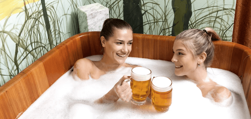 2hodinový pobyt v pivních lázních pro 1 osobu