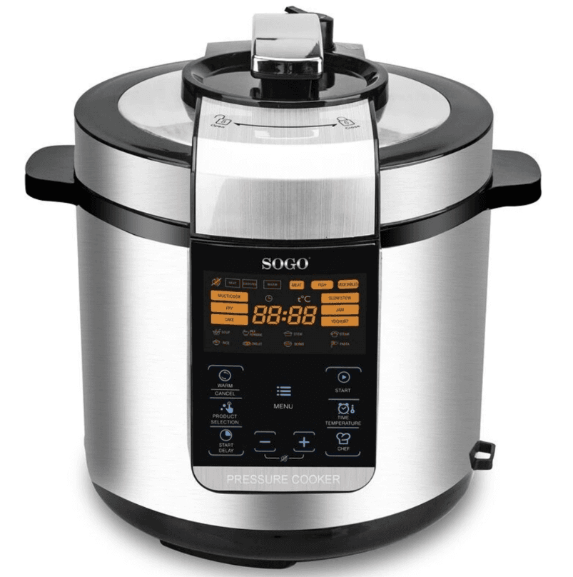 Multifunkční tlakový hrnec Sogo, 6 l., 15 prg